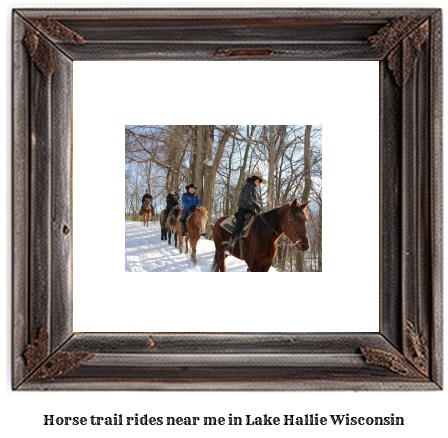 horse trail rides near me in Lake Hallie, Wisconsin